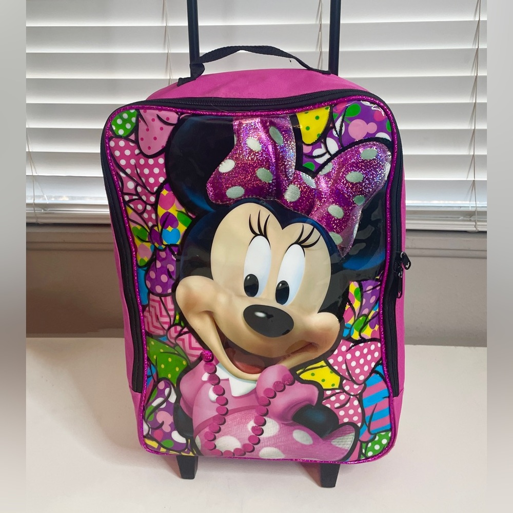 Disney Pink Minnie Mouse Kids Backpack